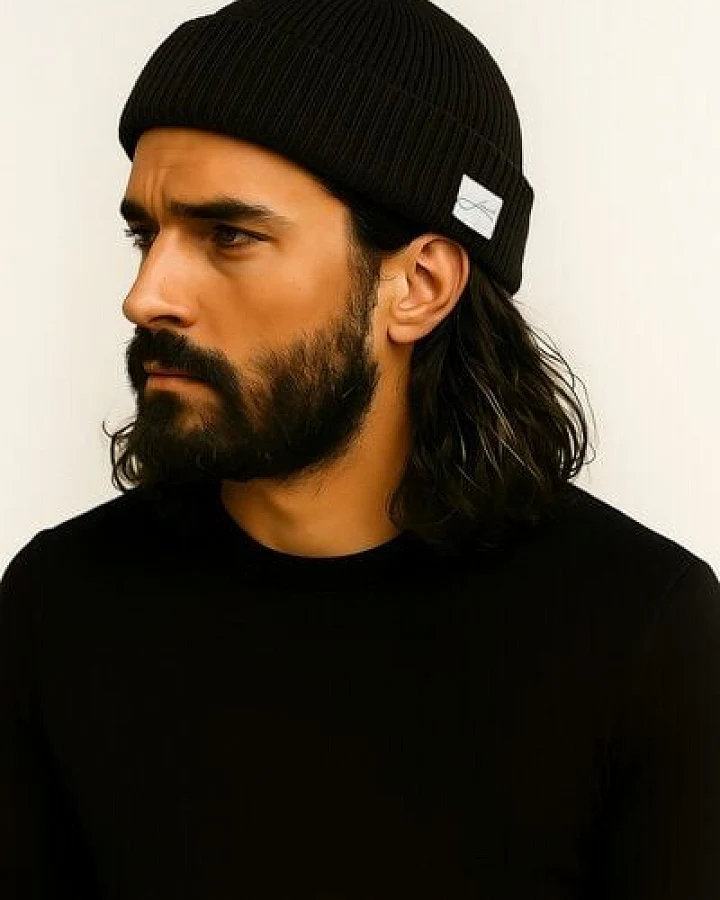 Lou-i Fisherman Mütze Merinowolle unisex