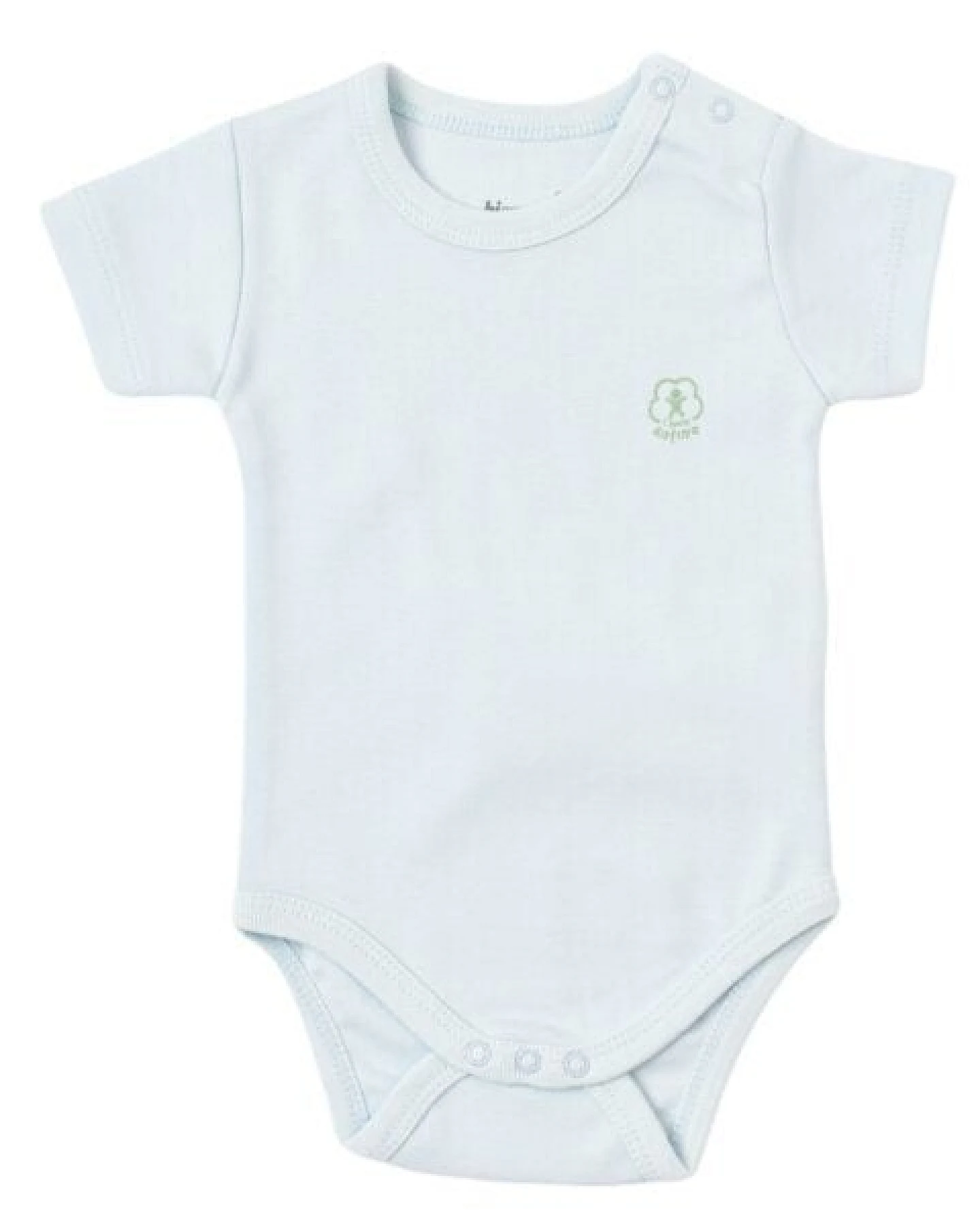 Biorganic Baby Body 100% Bio-Baumwolle Basic Nature Kurzarmbody GOTS – Ansicht 4