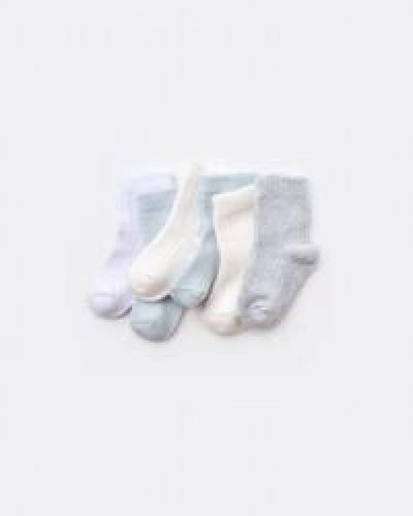 Biorganic Basic Socken gemustert 2er Pack – Ansicht 3