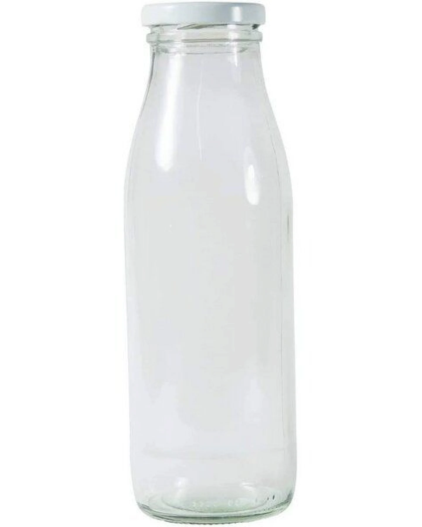 mikken 4er Set Milchflasche 500 ml Glasflasche mit Ersatzdeckel Blueseal – Ansicht 2