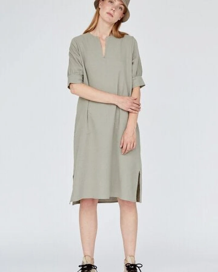 Basic Apparel Hemdblusenkleid - Iris Dress - aus Bio-Baumwolle