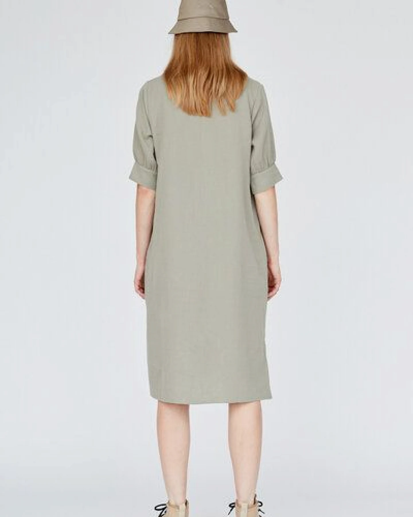 Basic Apparel Hemdblusenkleid - Iris Dress - aus Bio-Baumwolle – Ansicht 3