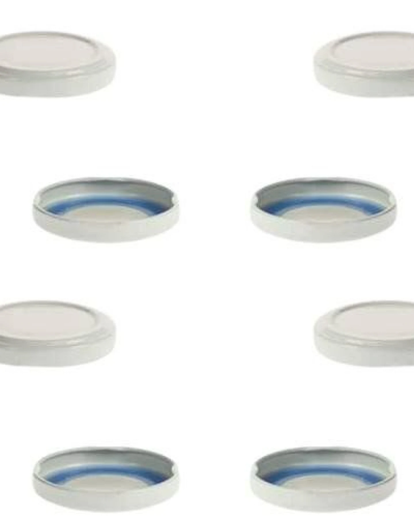 mikken 4x Milchflasche braun 500 ml Glasflasche mit Ersatzdeckel Blueseal – Ansicht 2