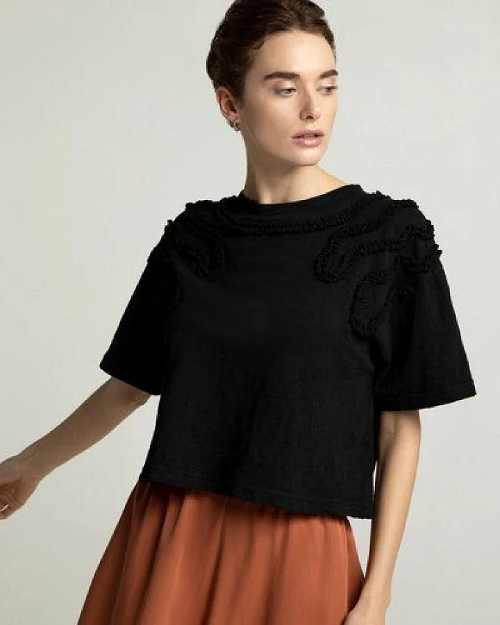 Lovjoi Damen T-Shirt MEXINE aus 100% Biobaumwolle