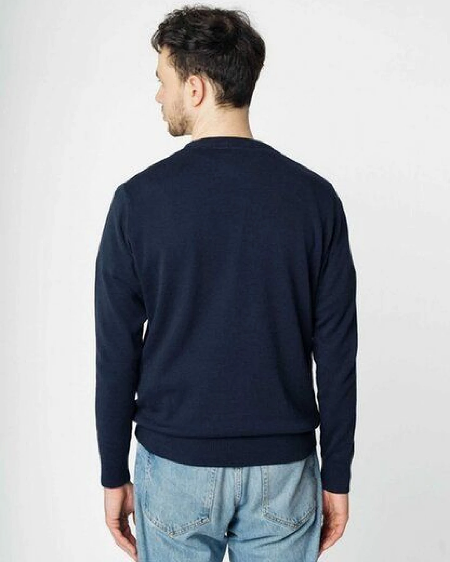 MELA Feinstrick Pullover Style HIMAL aus 100% Bio-Baumwolle – Ansicht 4