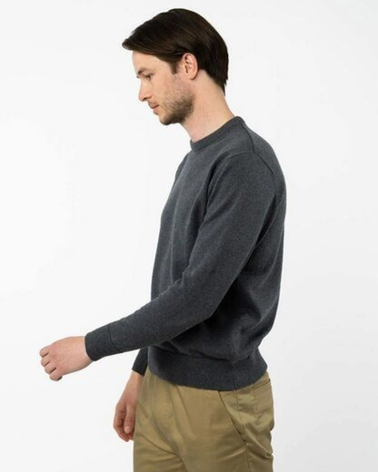 MELA Feinstrick Pullover Style HIMAL aus 100% Bio-Baumwolle – Ansicht 2