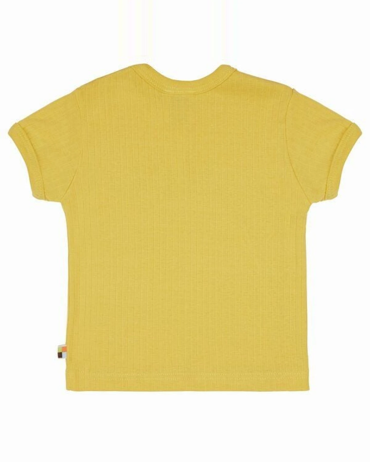 loud + proud Babys & Kinder T-Shirt Derby Rib mit Druck, GOTS-zertifiziert – Ansicht 2