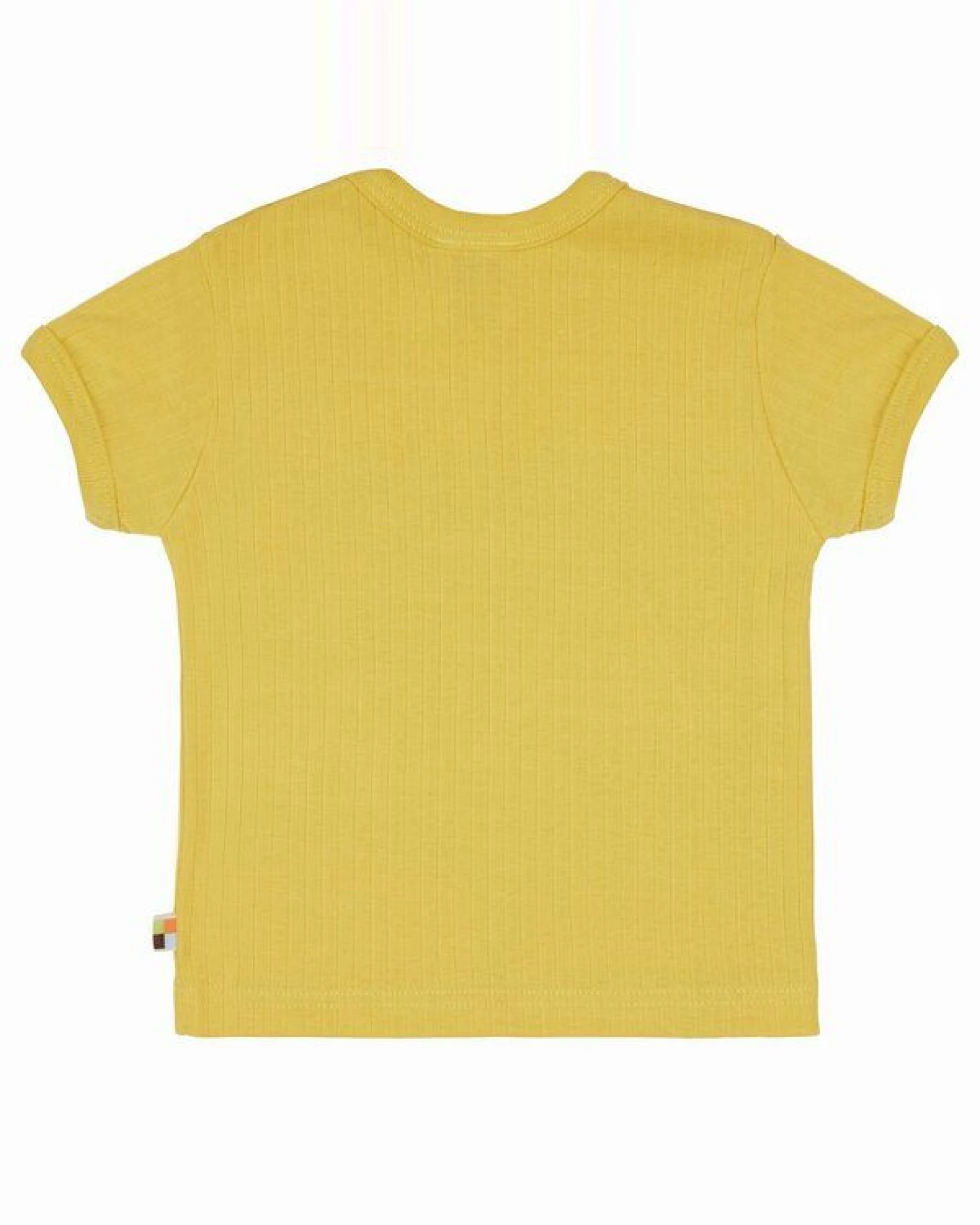 loud + proud Babys & Kinder T-Shirt Derby Rib mit Druck, GOTS-zertifiziert – Ansicht 2