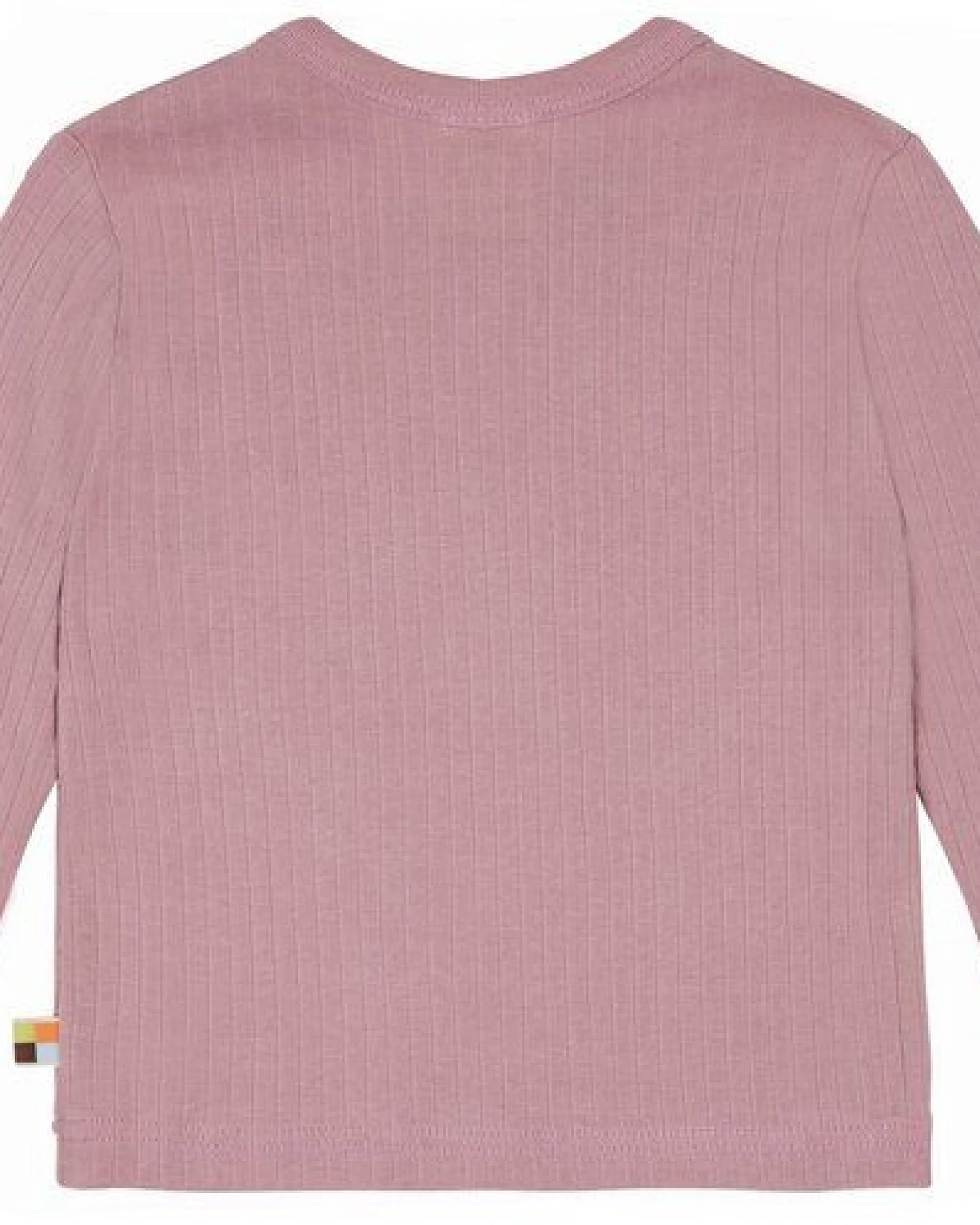 loud + proud Babys & Kinder Shirt Derby Rib mit Druck, GOTS-zertifiziert – Ansicht 2