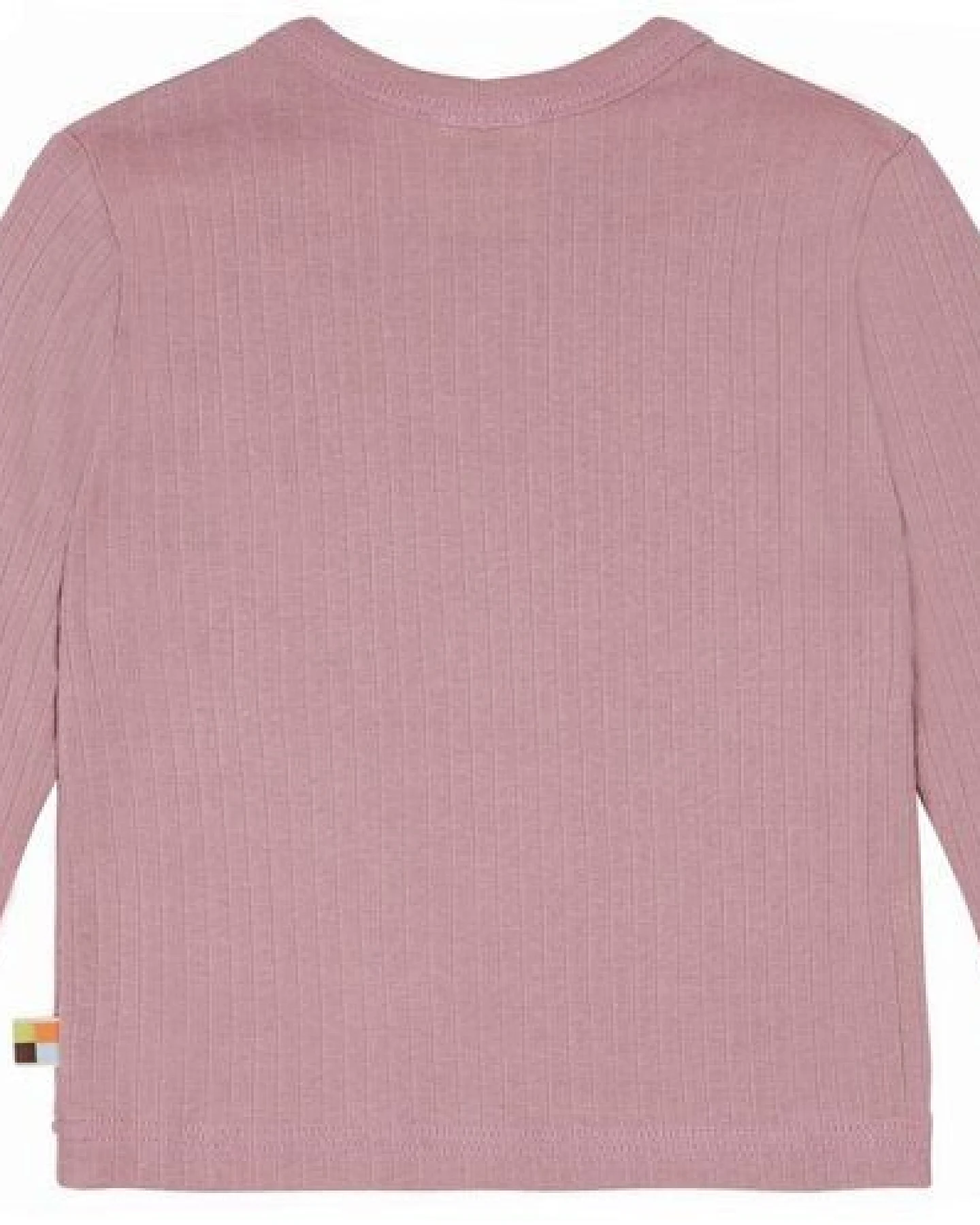 loud + proud Babys & Kinder Shirt Derby Rib mit Druck, GOTS-zertifiziert – Ansicht 2
