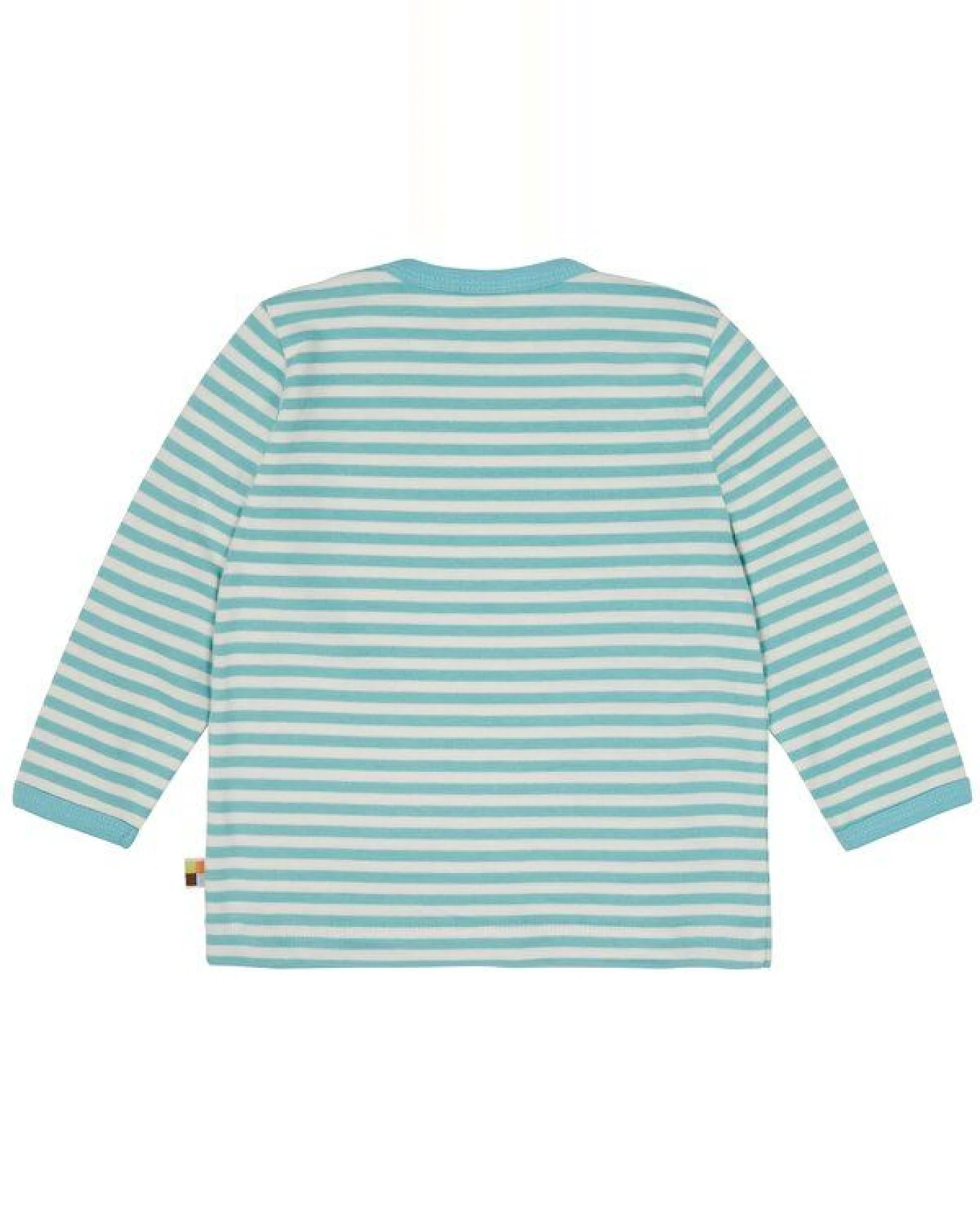 loud + proud Babys & Kinder Shirt Streifen, GOTS-zertifiziert – Ansicht 2