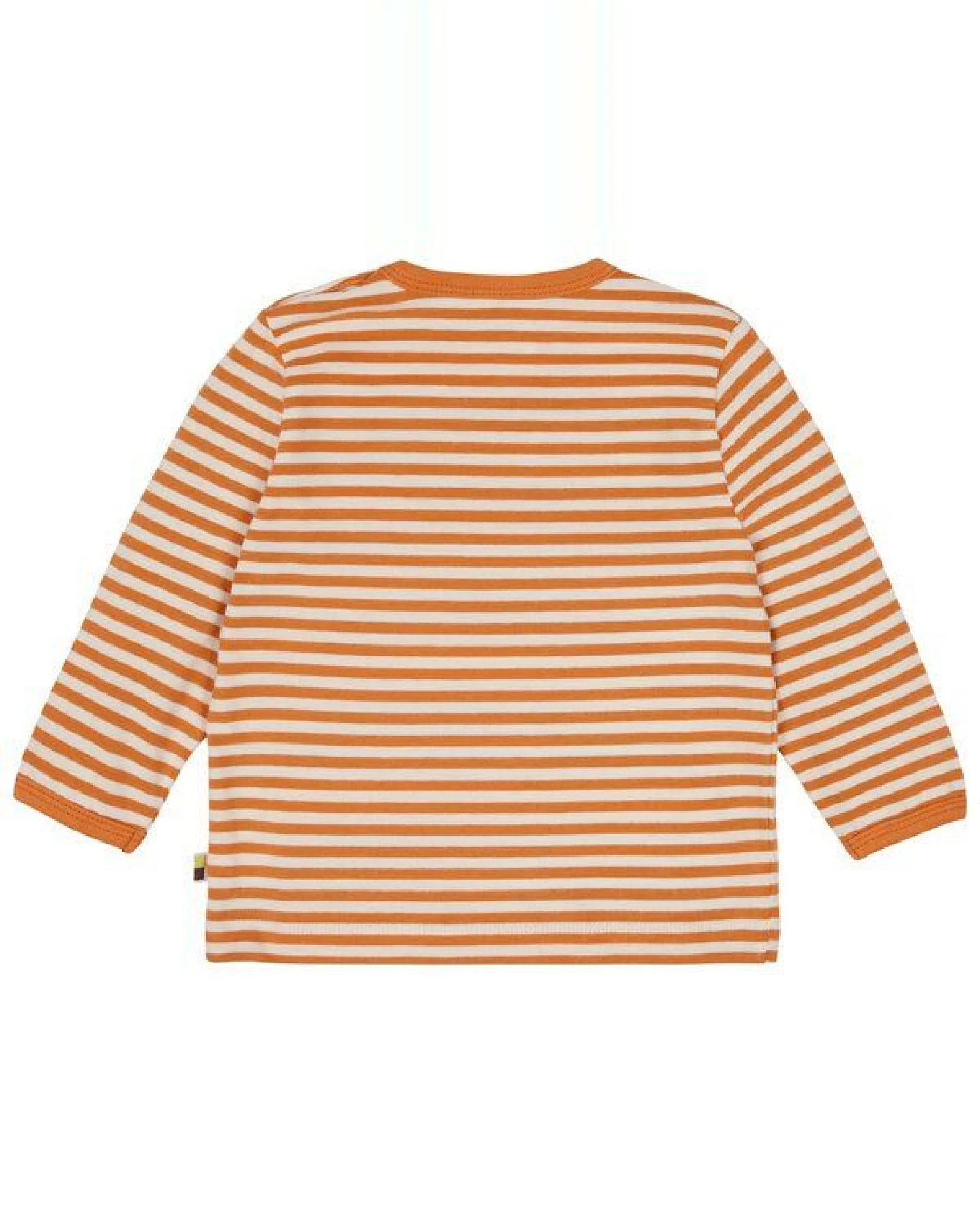 loud + proud Babys & Kinder Shirt Streifen, GOTS-zertifiziert – Ansicht 2