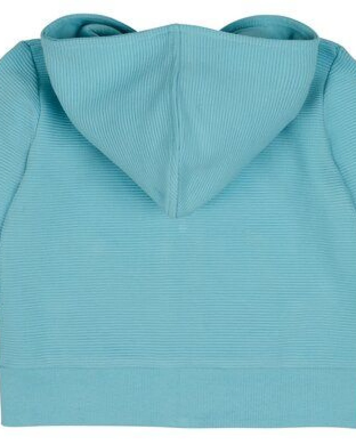 loud + proud Babys & Kinder Kapuzenjacke Rippenstruktur, GOTS-zertifiziert – Ansicht 2