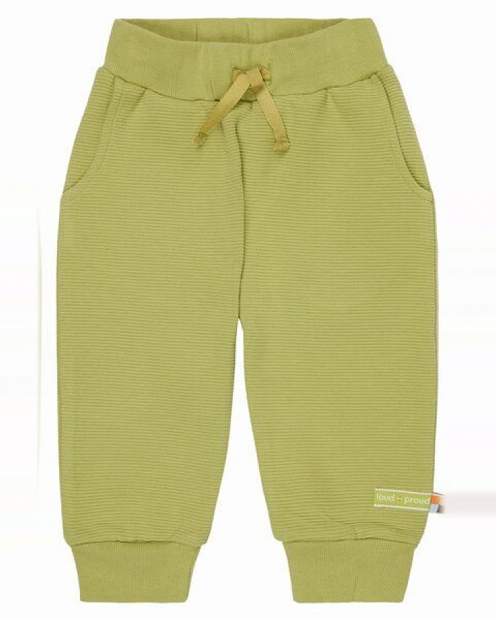 loud + proud Babys & Kinder Hose Rippenstruktur, GOTS-zertifiziert