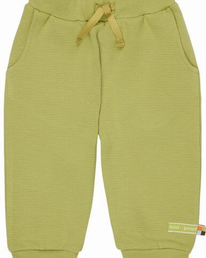 loud + proud Babys & Kinder Hose Rippenstruktur, GOTS-zertifiziert