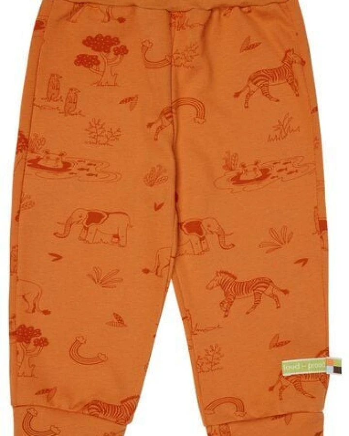 loud + proud Babys & Kinder Hose mit Druck, GOTS-zertifiziert