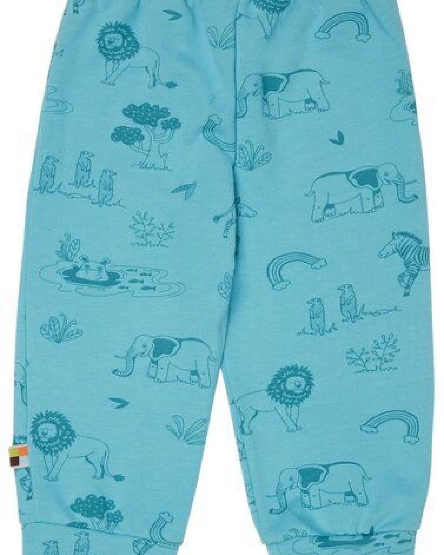 loud + proud Babys & Kinder Hose mit Druck, GOTS-zertifiziert – Ansicht 2