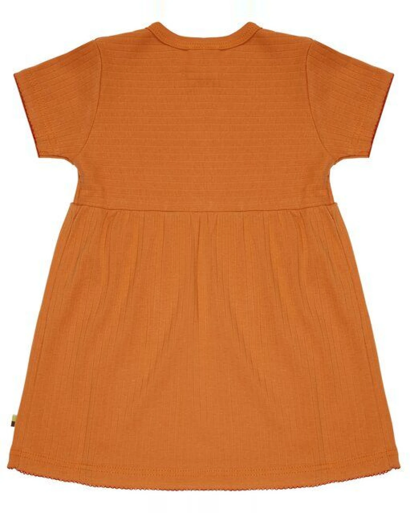 loud + proud Babys & Kinder Kleid Derby Rib, GOTS-zertifiziert – Ansicht 2