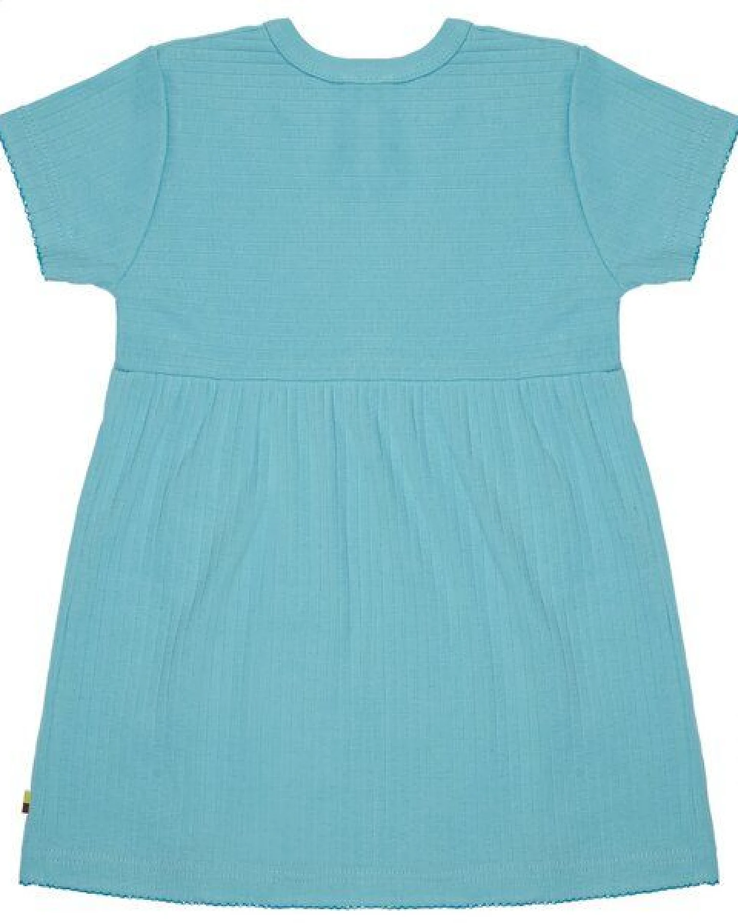 loud + proud Babys & Kinder Kleid Derby Rib, GOTS-zertifiziert – Ansicht 2