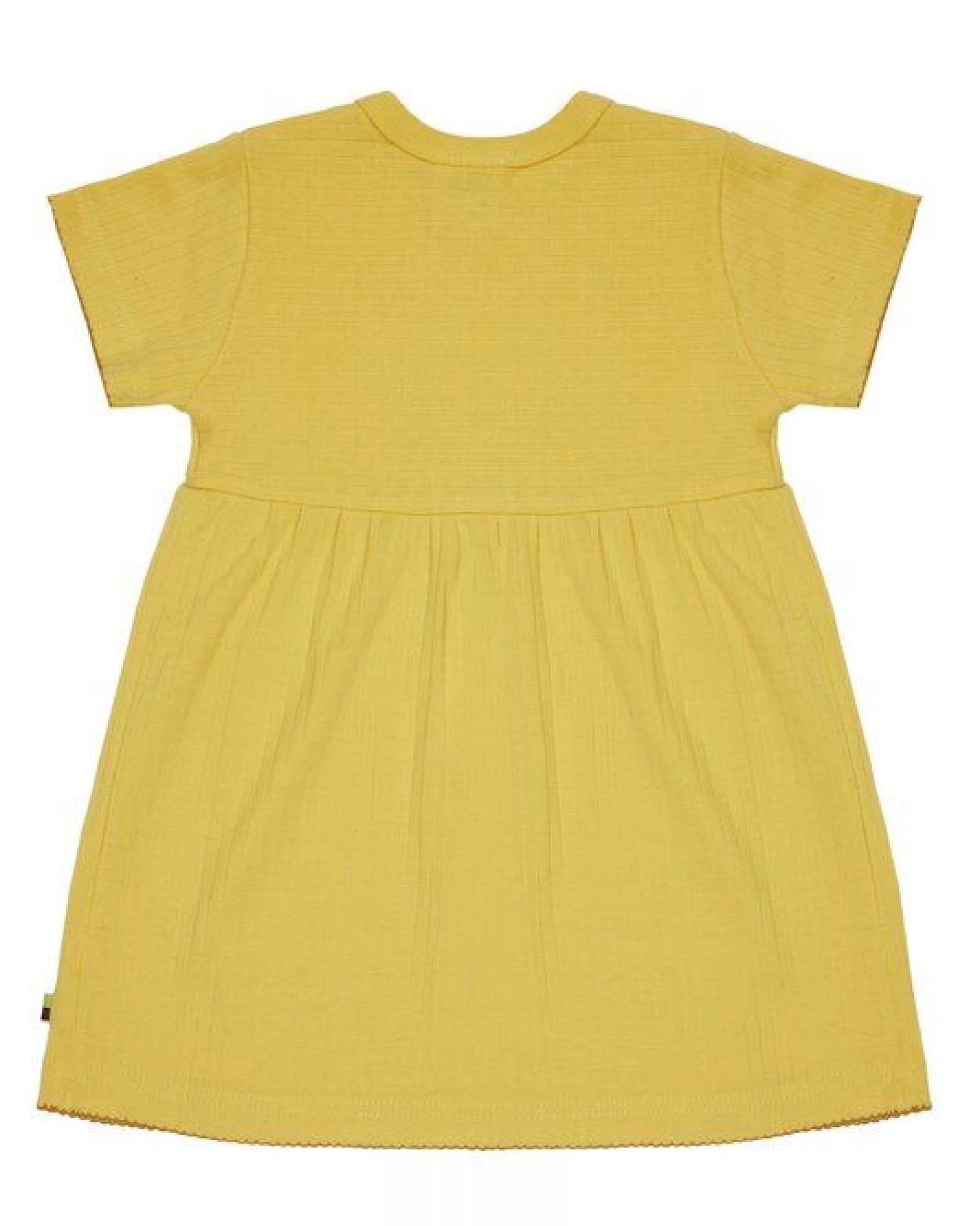 loud + proud Babys & Kinder Kleid Derby Rib, GOTS-zertifiziert – Ansicht 2