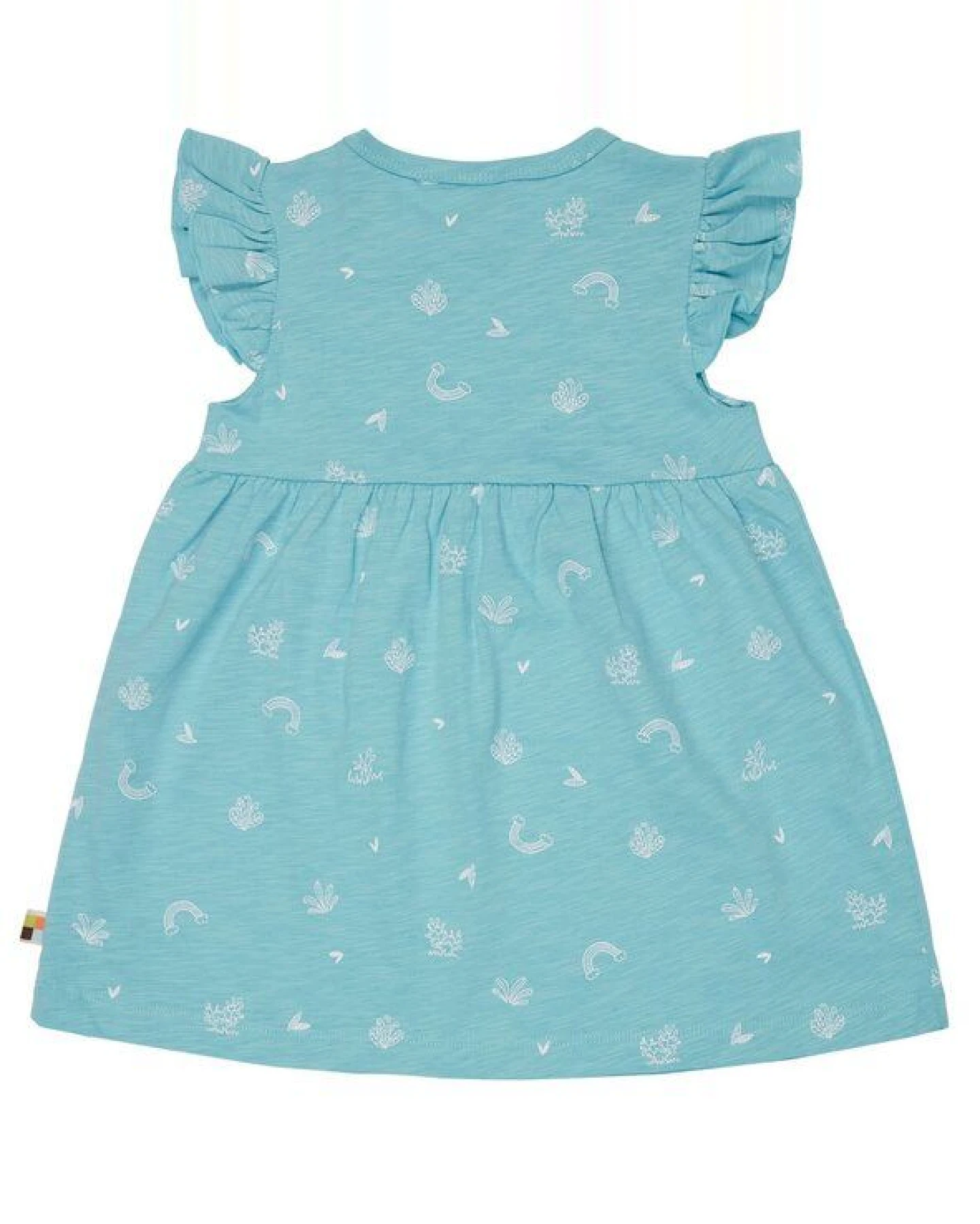 loud + proud Babys & Kinder Kleid Slub Jersey, GOTS-zertifiziert – Ansicht 2
