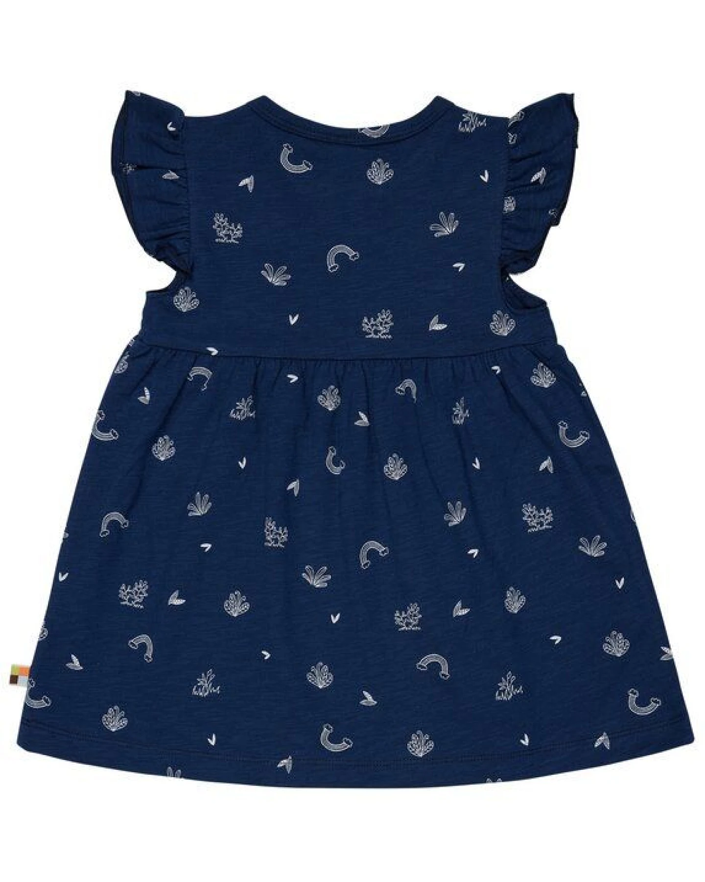 loud + proud Babys & Kinder Kleid Slub Jersey, GOTS-zertifiziert – Ansicht 2