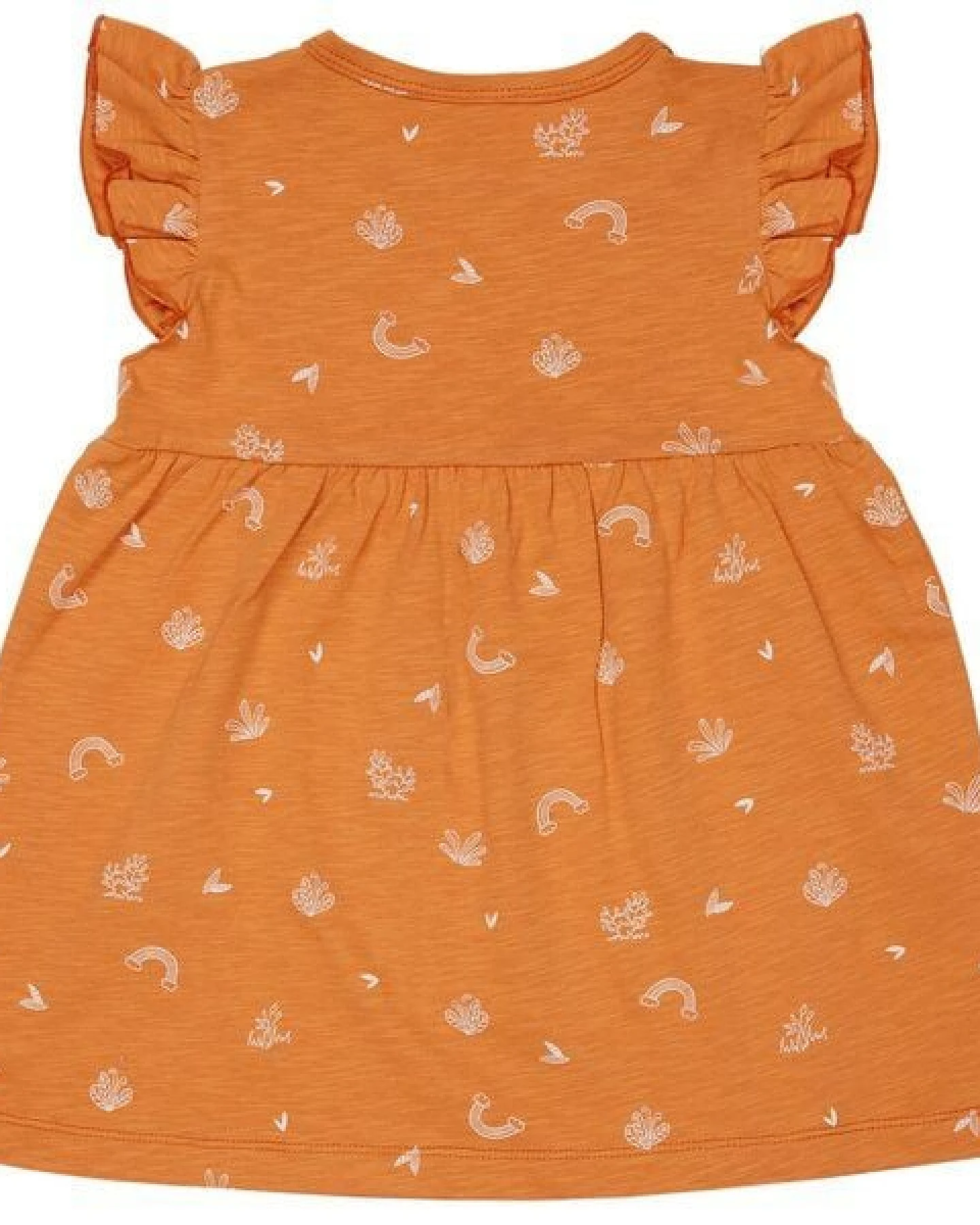 loud + proud Babys & Kinder Kleid Slub Jersey, GOTS-zertifiziert – Ansicht 2