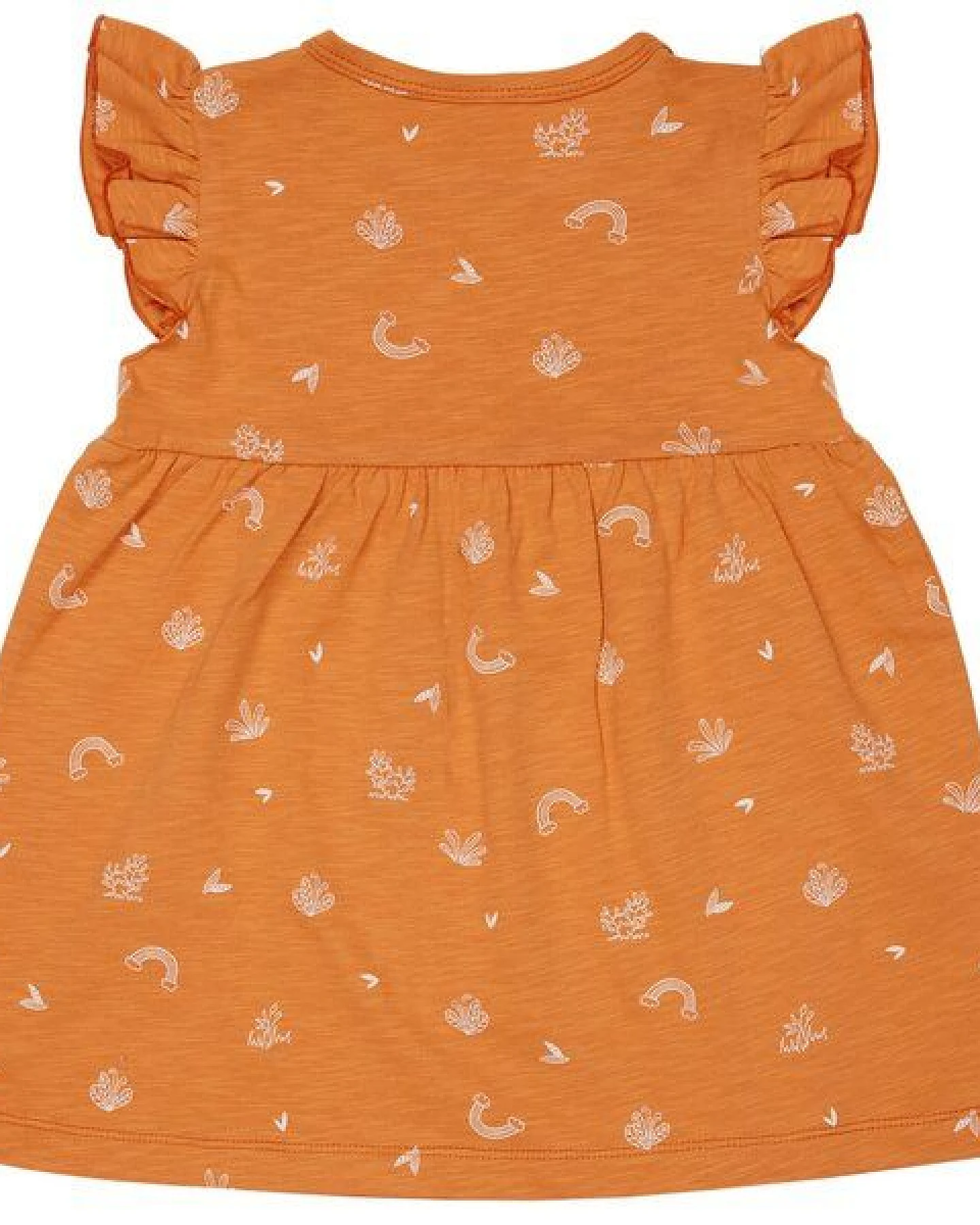 loud + proud Babys & Kinder Kleid Slub Jersey, GOTS-zertifiziert – Ansicht 2