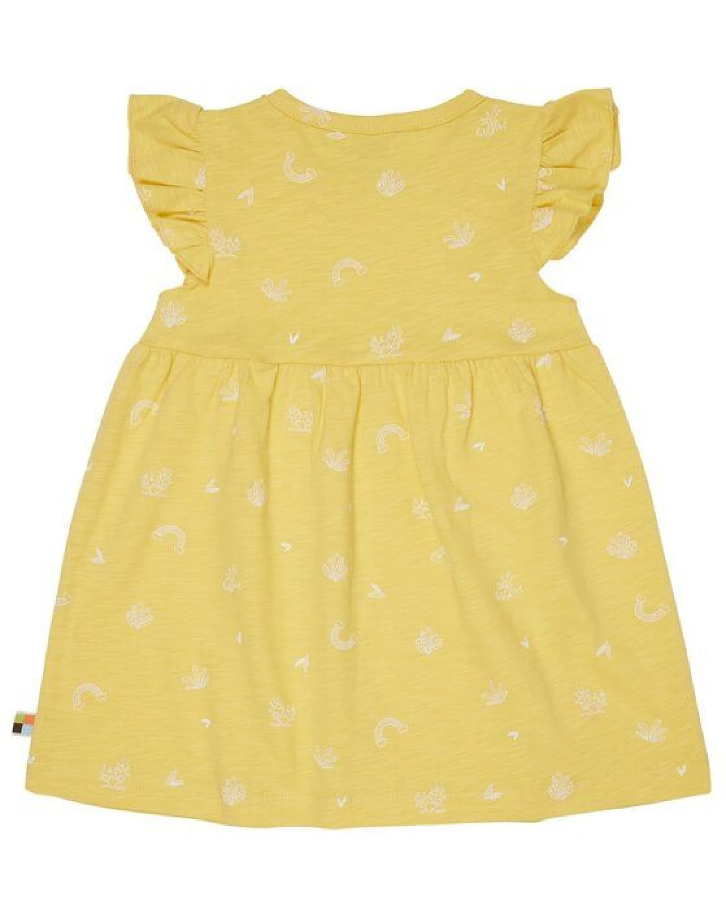 loud + proud Babys & Kinder Kleid Slub Jersey, GOTS-zertifiziert – Ansicht 2