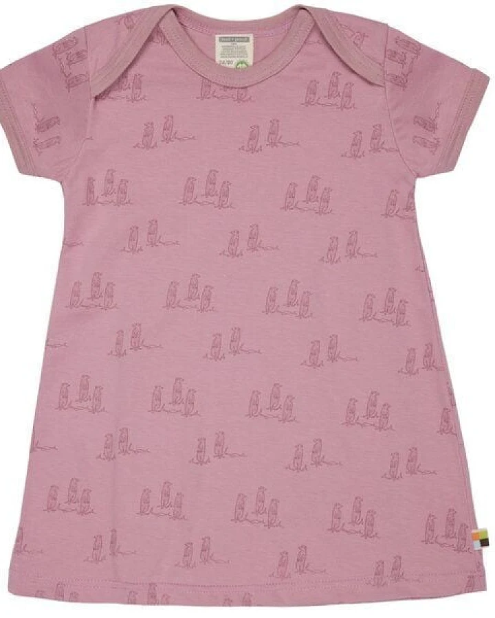 loud + proud Babys & Kinder Kleid Druck, GOTS-zertifiziert