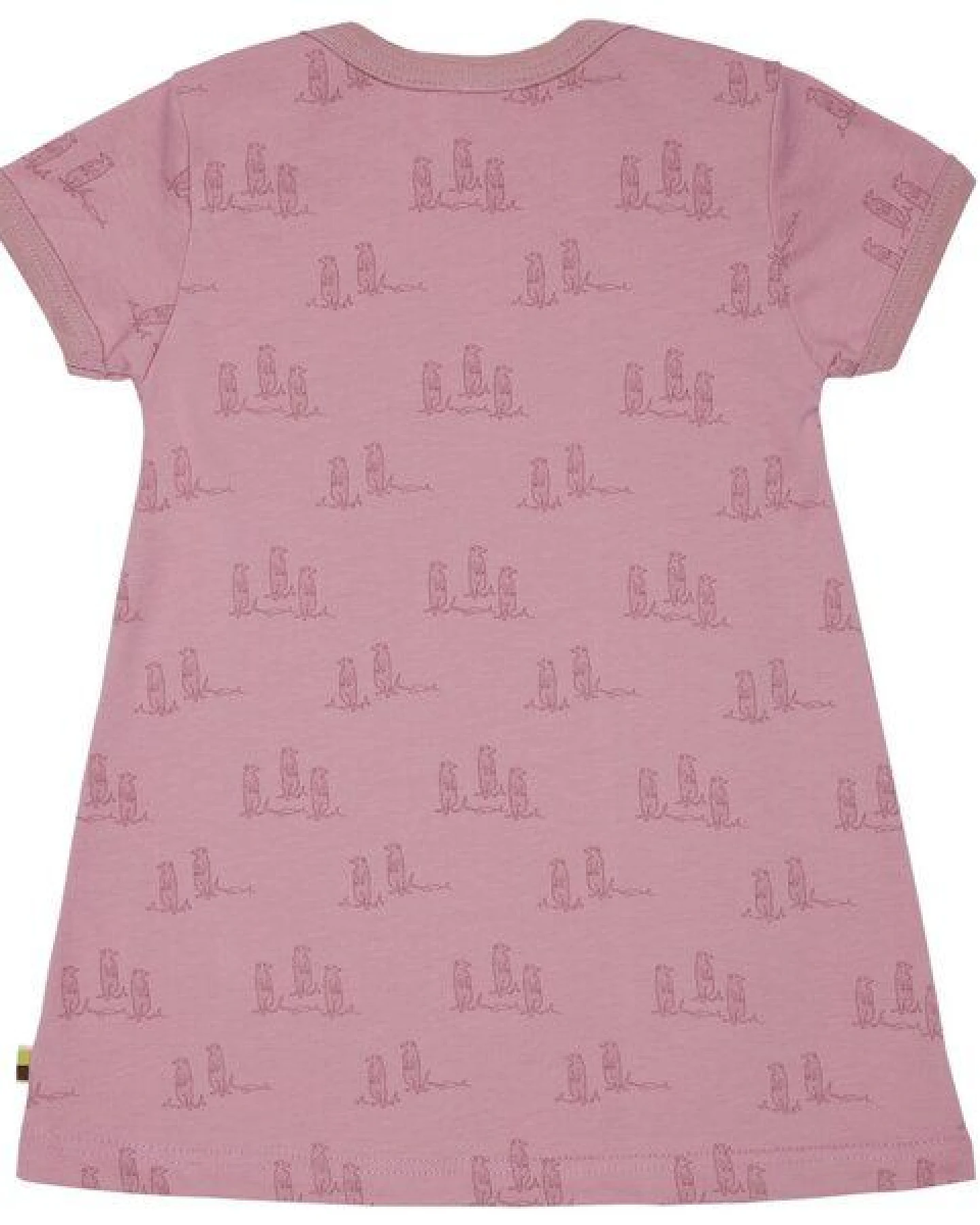 loud + proud Babys & Kinder Kleid Druck, GOTS-zertifiziert – Ansicht 2