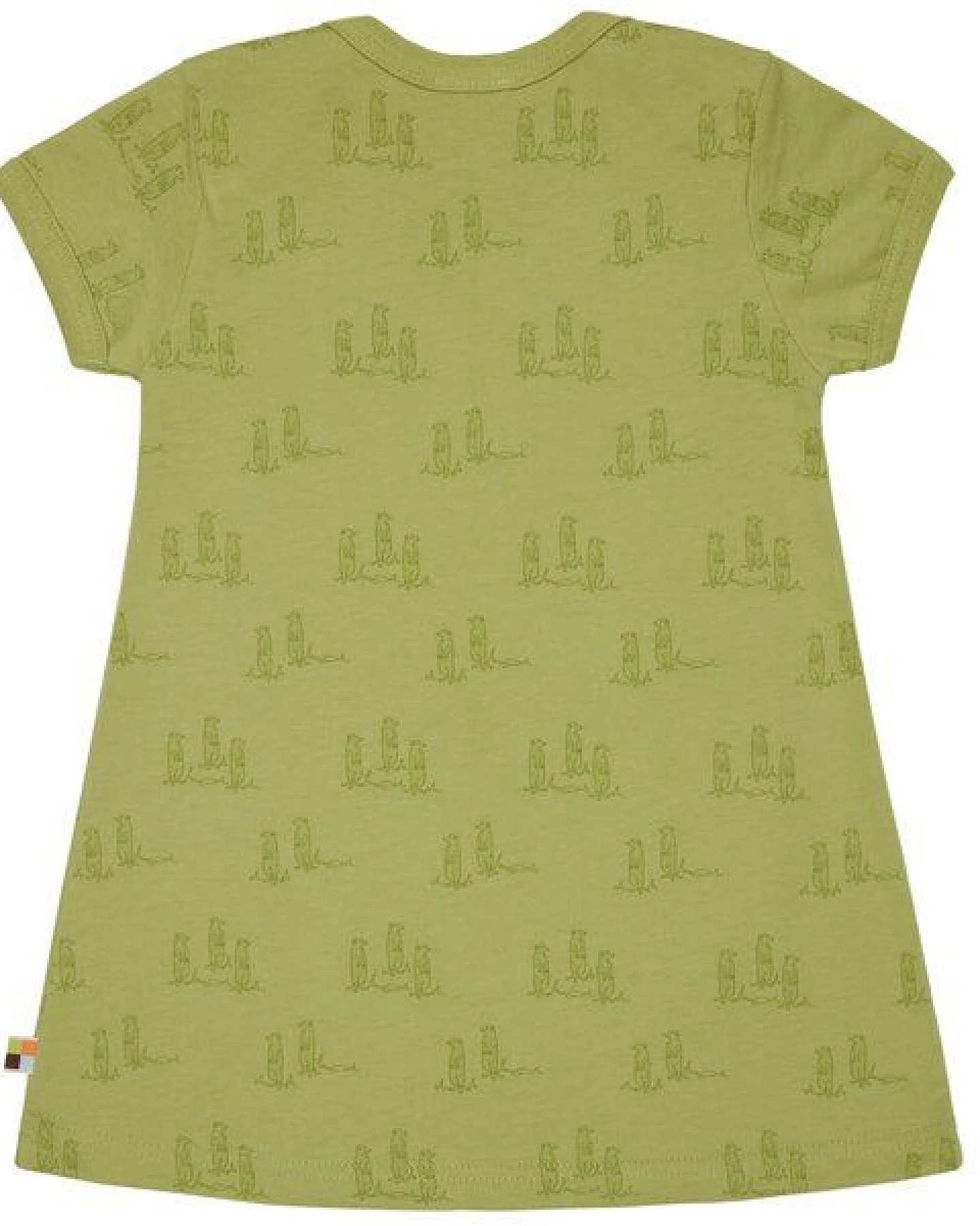 loud + proud Babys & Kinder Kleid Druck, GOTS-zertifiziert – Ansicht 2