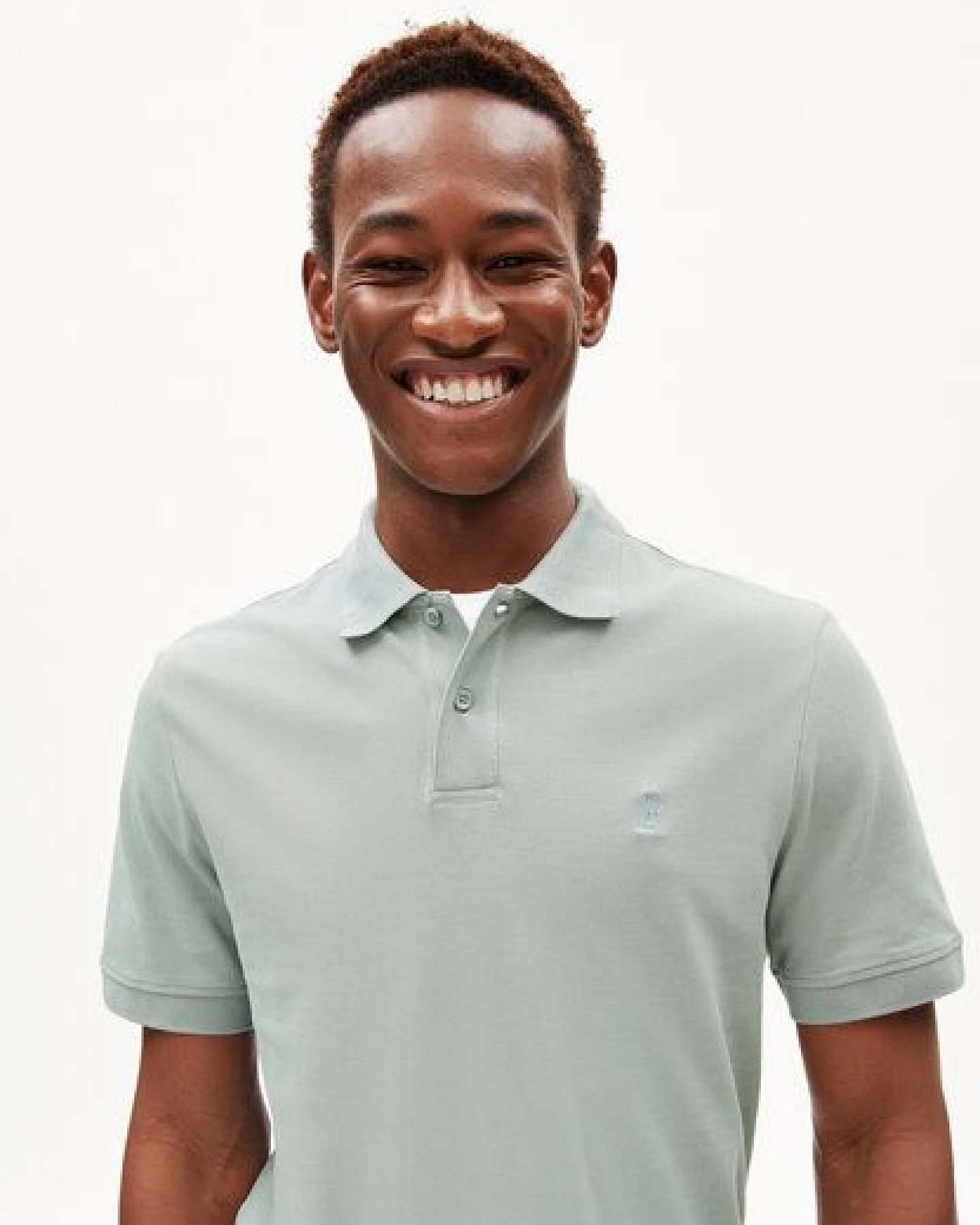 ARMEDANGELS FIBRAAS - Herren Polo T-Shirt Regular Fit aus Bio-Baumwolle – Ansicht 3