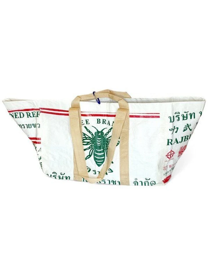 REFISHED fair fashion Tasche 'CARGO BAG' - upcycelte Zuckersäcke
