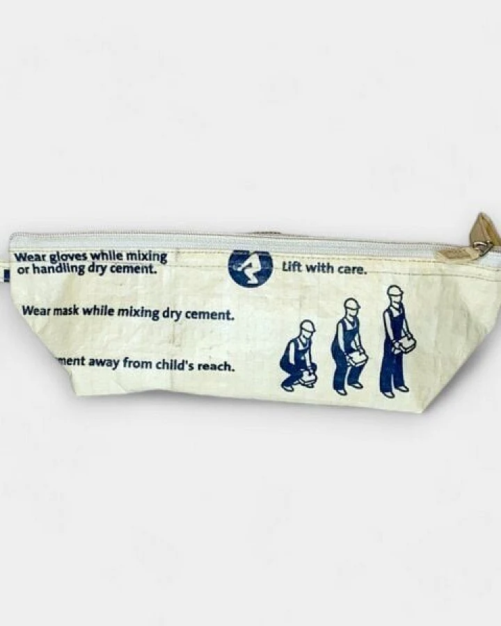 REFISHED fair fashion Penal 'PENCIL CASE' - upcycelte Fischfuttersäcke