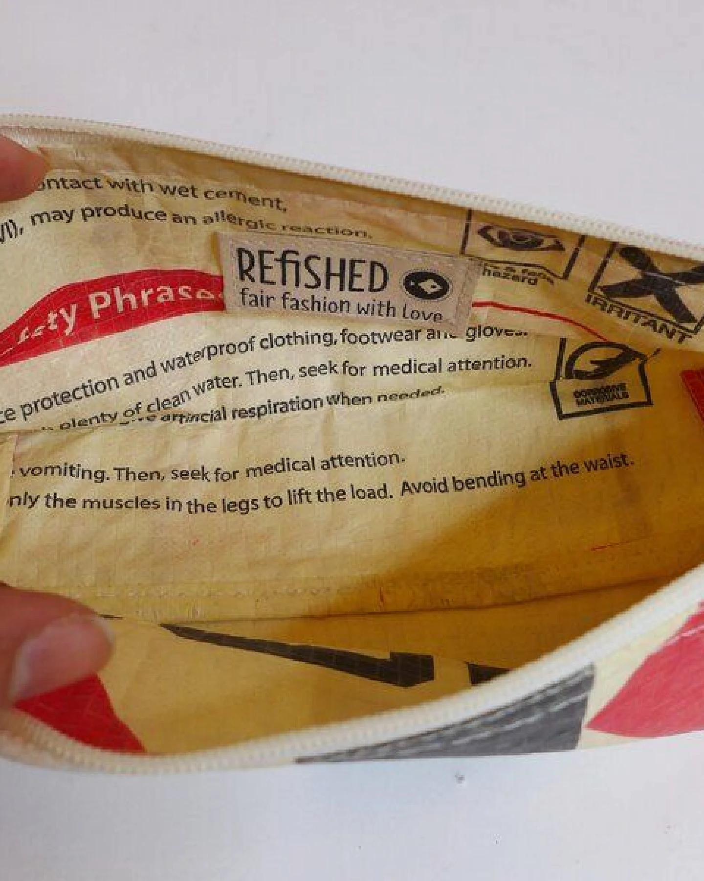 REFISHED fair fashion Penal 'PENCIL CASE' - upcycelte Fischfuttersäcke – Ansicht 2