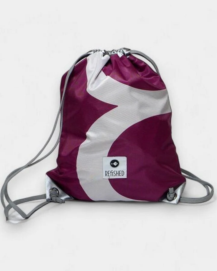 REFISHED fair fashion Rucksack 'BACK ART' - upcycelte Fahnen