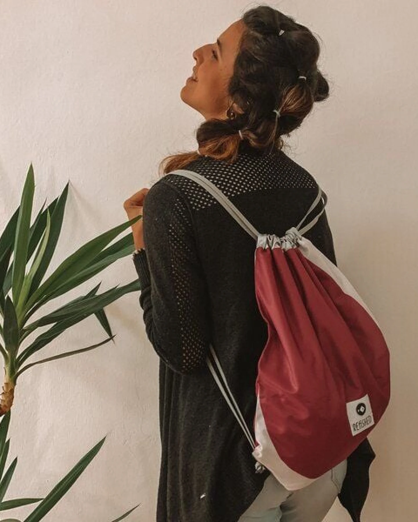 REFISHED fair fashion Rucksack 'BACK ART' - upcycelte Fahnen – Ansicht 4