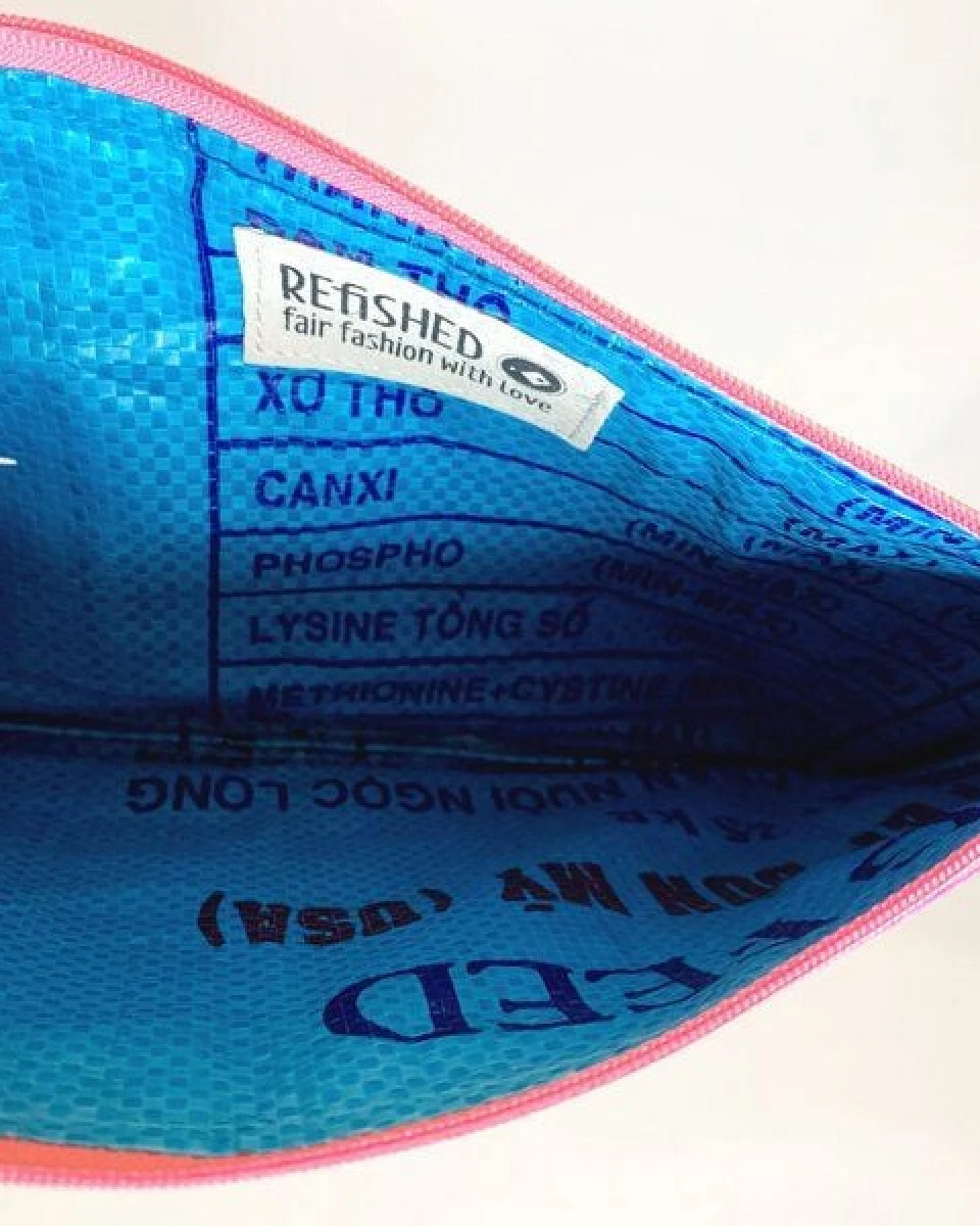 REFISHED fair fashion Täschchen 'BAG-IN-BAG' (S) - upcycelte Fischfuttersäcke – Ansicht 2