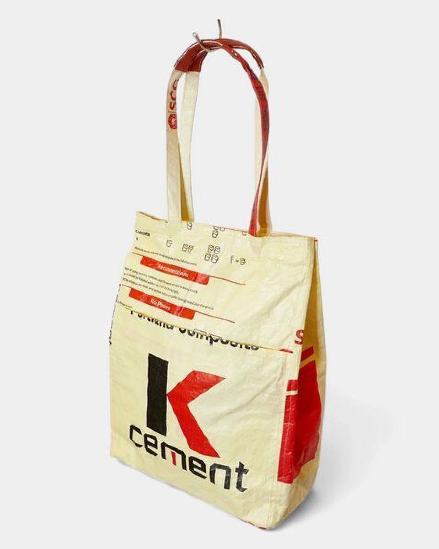 REFISHED fair fashion Tasche 'BUSINESS BAG' - upcycelte Zementsäcke – Ansicht 2