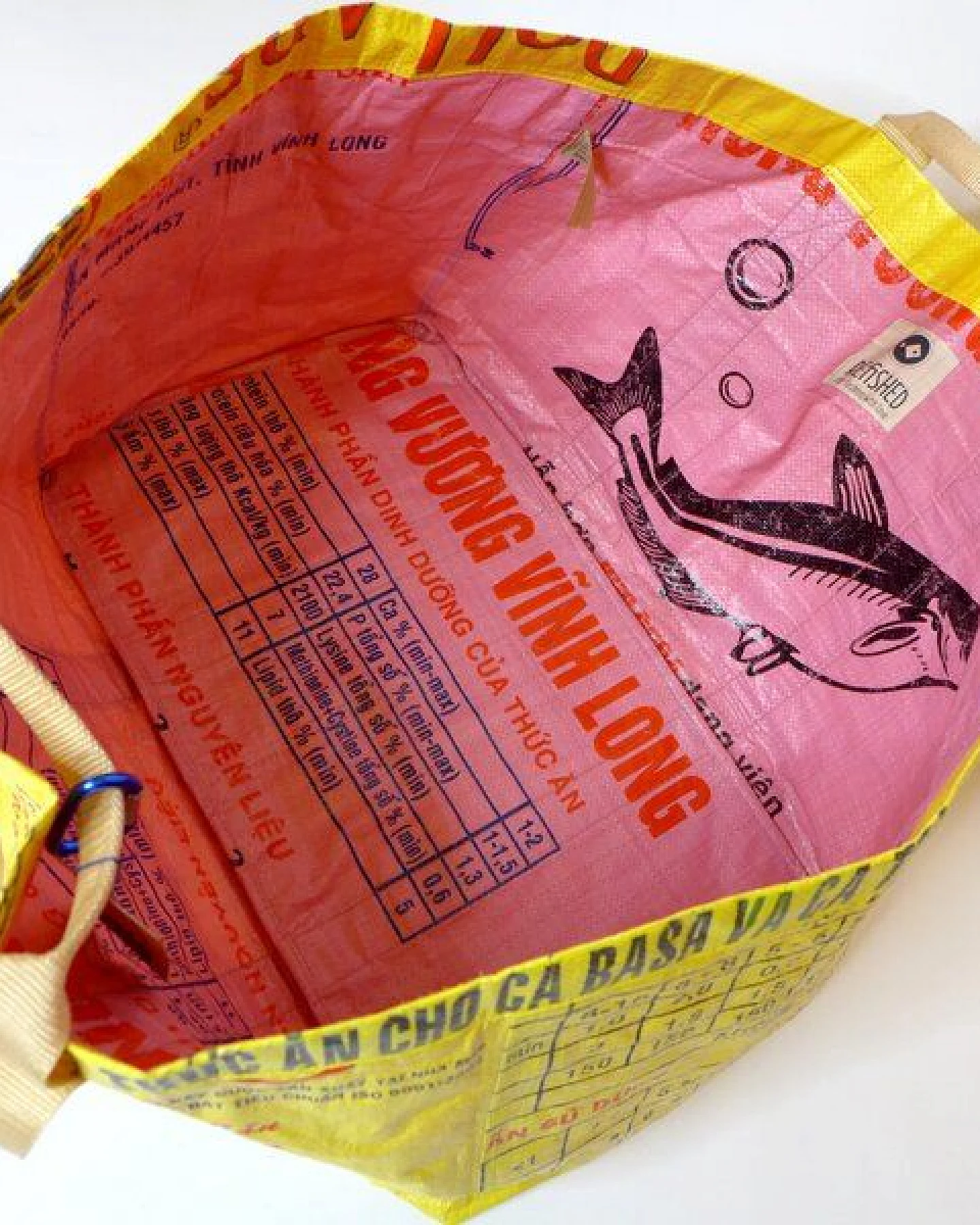 REFISHED fair fashion Tasche 'CARGO BAG' - upcycelte Fischfuttersäcke – Ansicht 2