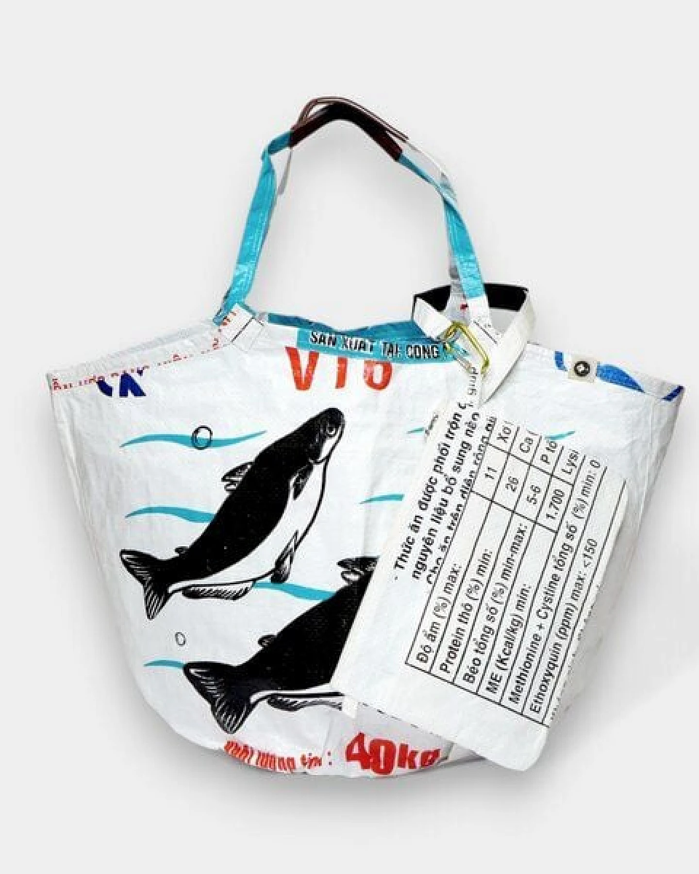 REFISHED fair fashion Tasche 'SOULMATE' - upcycelte Fischfuttersäcke – Ansicht 3