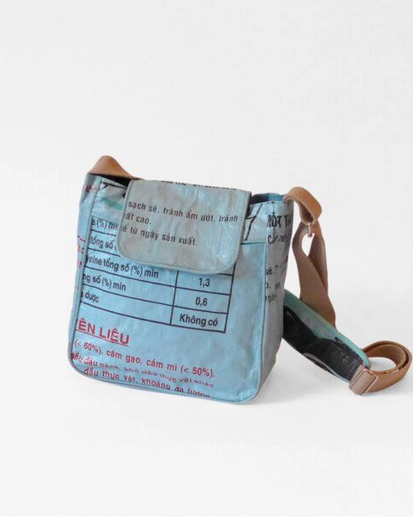 REFISHED fair fashion Tasche 'URBAN BAG' - upcycelte Fischfuttersäcke – Ansicht 2