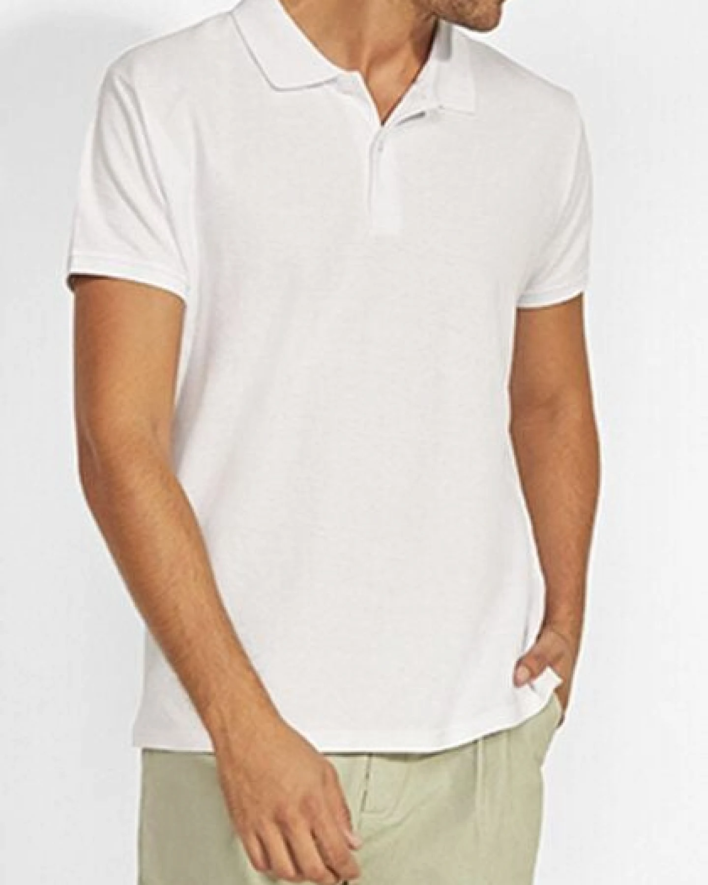 Roly Eco Herren Poloshirt Prince mit separate Brusttasche – Ansicht 2