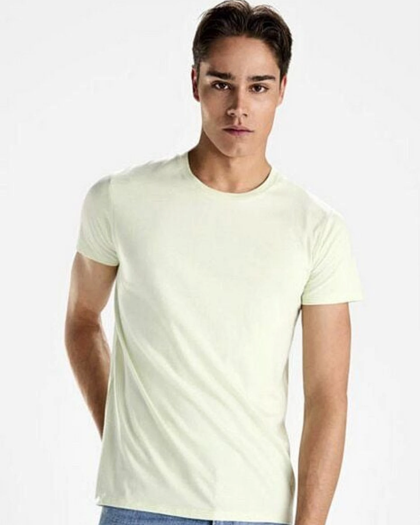 Damen T-Shirt Rundhals in 14 Farben Model Breda von Roly Eco – Ansicht 2