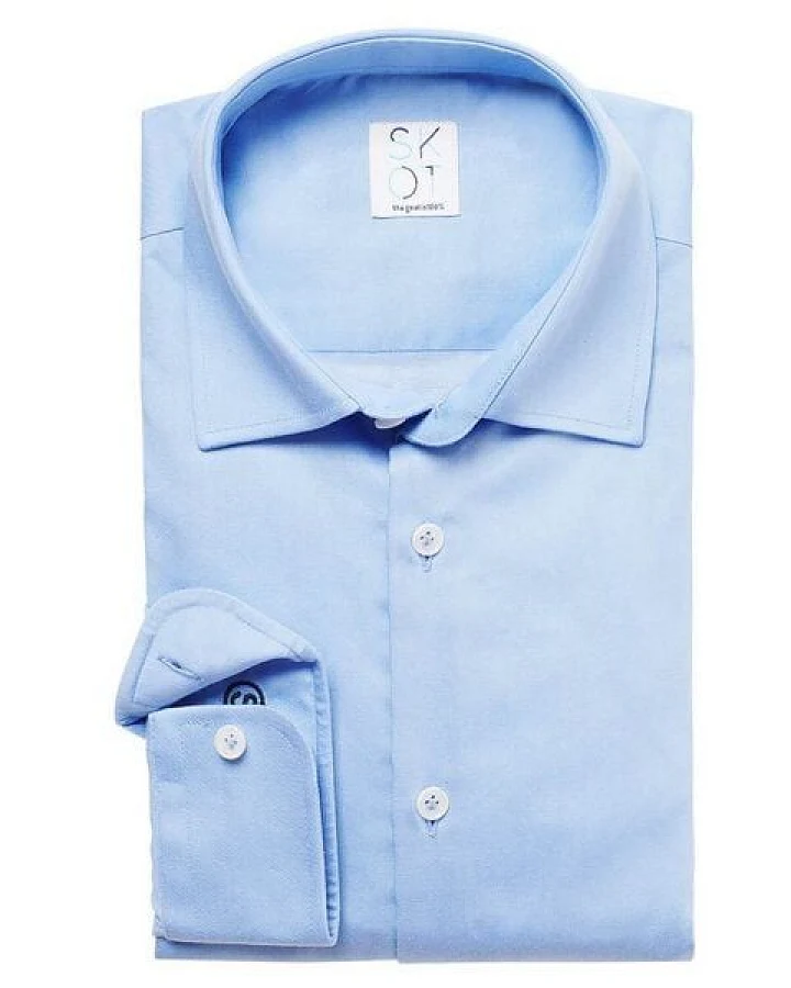 SKOT Fashion Nachhaltige Langarm Herren Hemd Circular Serien Regular Fit