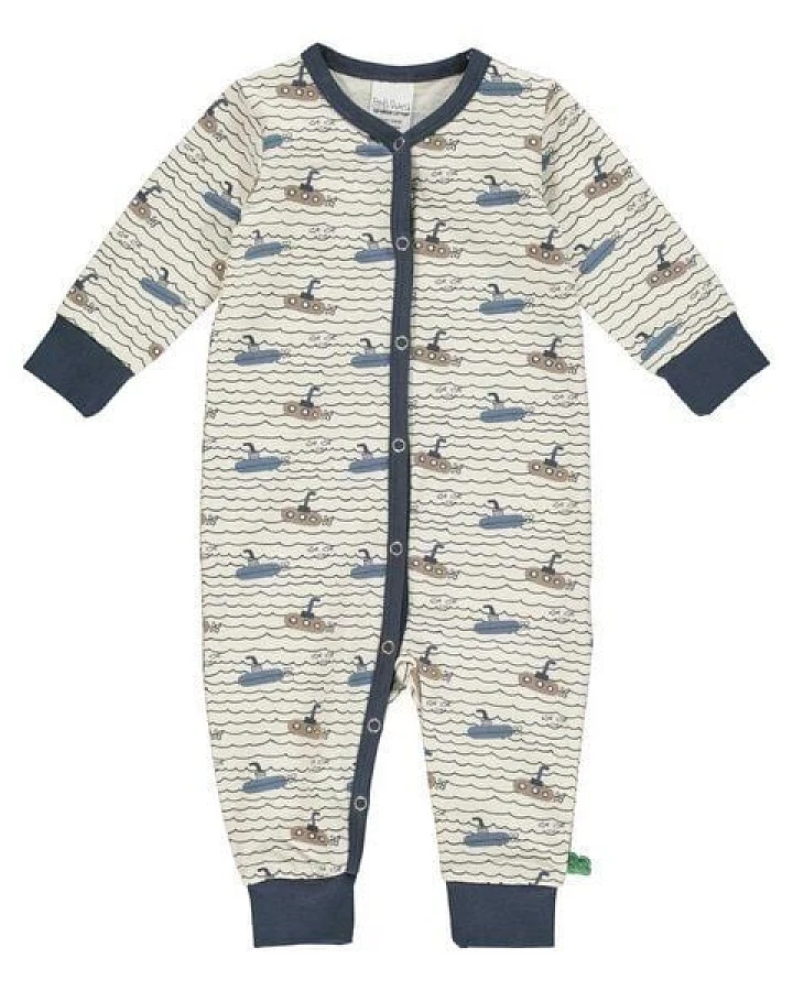 Fred's World by Green Cotton "Green Cotton" Bodysuit Submarine