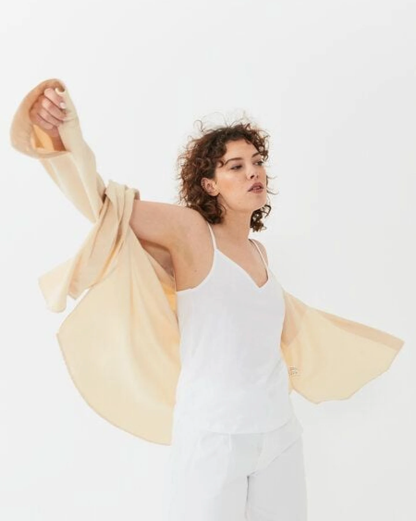 NINE TO FIVE #chiem - Damen Camisole Top aus Bio-Baumwolle – Ansicht 4