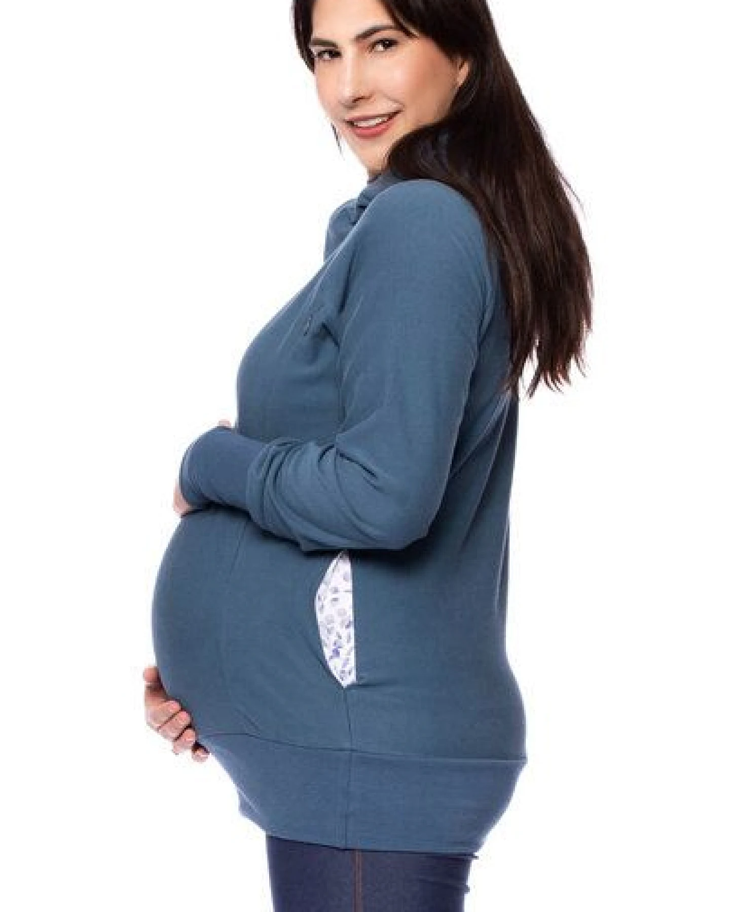 Milchshake ARIK Umstands- und Stillpullover aus Bio Baumwolle – Ansicht 3