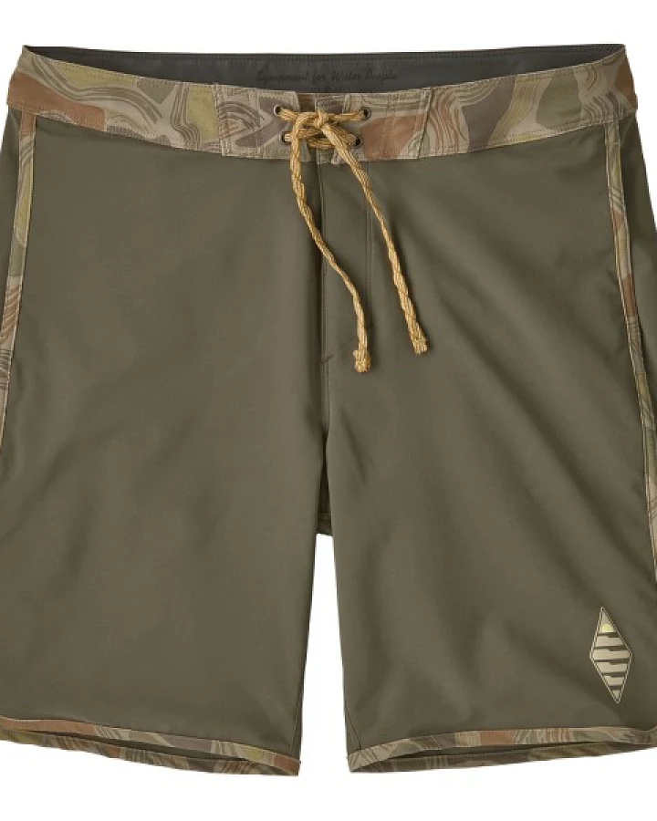 Patagonia - Hydropeak Side Shore Boardshorts 18'' - Boardshorts Gr 28 oliv